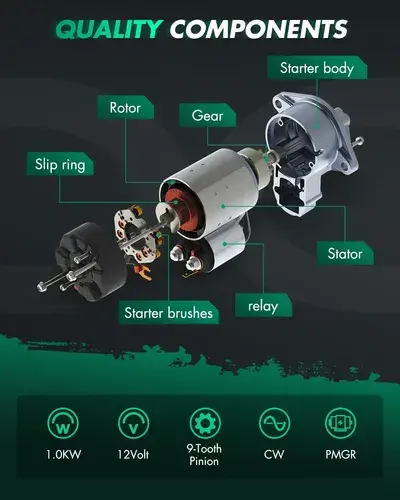 Motor De Arranque Smart Fortwo 0.8 Cdi 2005-2007 12v 1.0kw 4