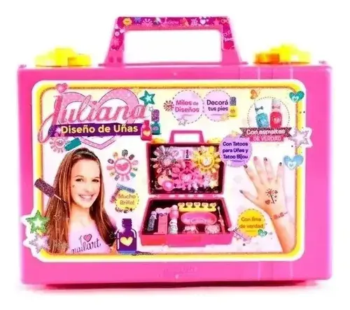 Valija Juliana Chica Diseño De Uñas Con Esmaltes De Verdad