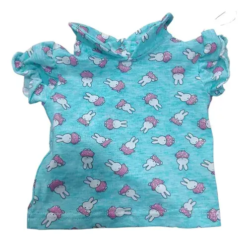 Conjunto Bebe Beba Algodon Estampado Con Conejitos Glitter 2