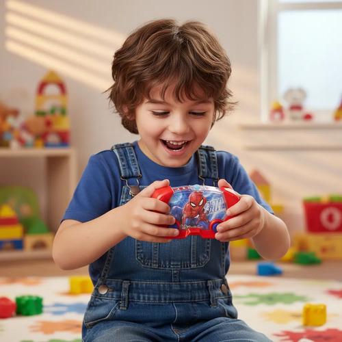 Consola Juego De Agua Spiderman Emboca Aros Hombre Araña 4
