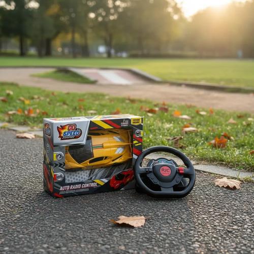 Auto Radio Control Remoto Go Speed Amarillo Classic Volante Amarillo Classic 2