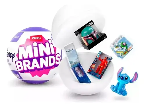 Capsula Mini Brands Con 5 Sorpresas  Coleccionables Disney 2