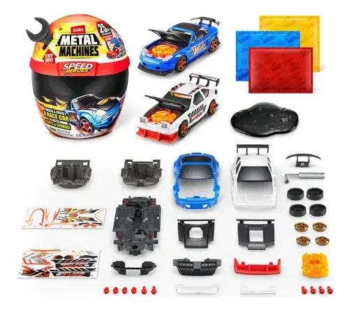 Arma Tu Vehículo Casco Héroe De Velocidad Metal Machines Negro 2