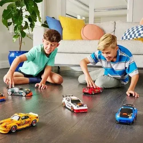 Set Construccion De Autos Taller Mecanico Luz Y Sonido Zuru Negro 8