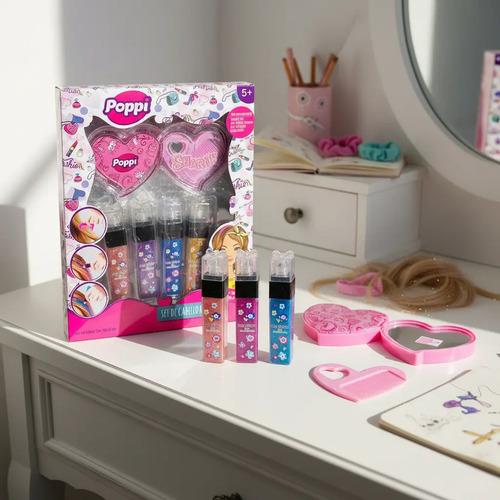 Super Combo Set De Maquillaje + Uñas + Set De Cabello Niñas 8
