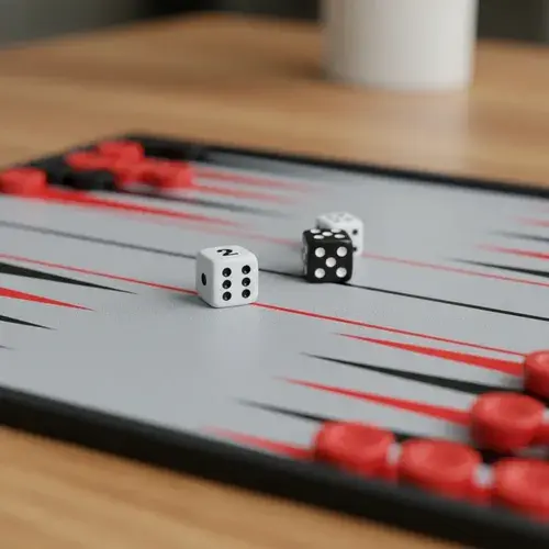 Juego De Mesa Backgammon Tablero Magnetico Plegable Kids Clu 10