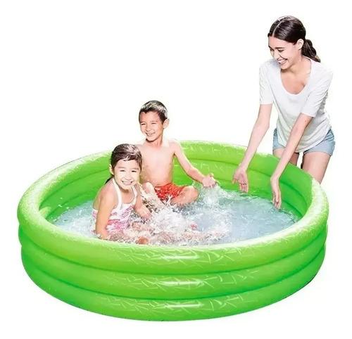 Pileta Inflable 3 Aros Bestway 122 X 25cm 140 Litros Rojo 3