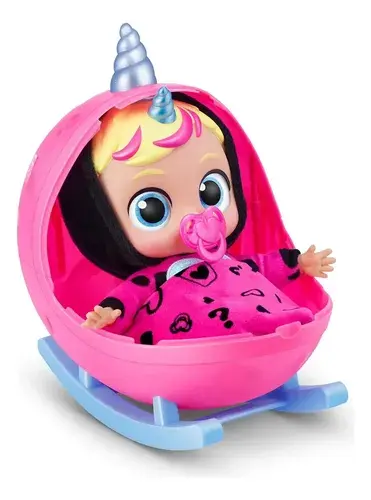 Babycorns Bebe Con 15 Sorpresas Cuna Mecedora Bebote + Acces 2
