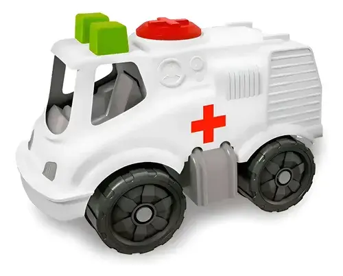 Mini Ambulancia Auto Camion Emergencias Economico Duravit Ambulancia Blanco