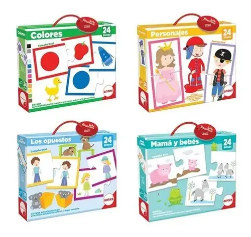 Valijas Didacticas Puzzles De Asociación Y Aprendizaje Antex 3