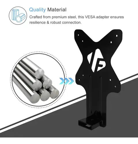Adaptador Vesa Ifcase Para Monitores Hp 22  A 27  Negro Negro 3