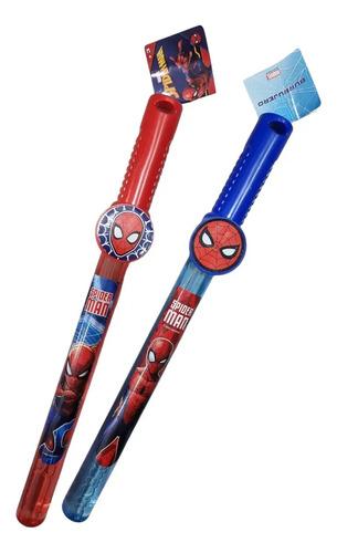 Burbujero Gigante Spiderman Hombre Araña 38cm Marvel Burbuja Azul Y Rojo 2