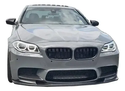 Grill De Rejilla De Riñón Frontal Tonee Para 5 Series M5 F10 Negro Brillante 4