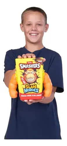 Smashers Slam Heroes Gorila Muñeco Para Estirar Y Aplastar 4