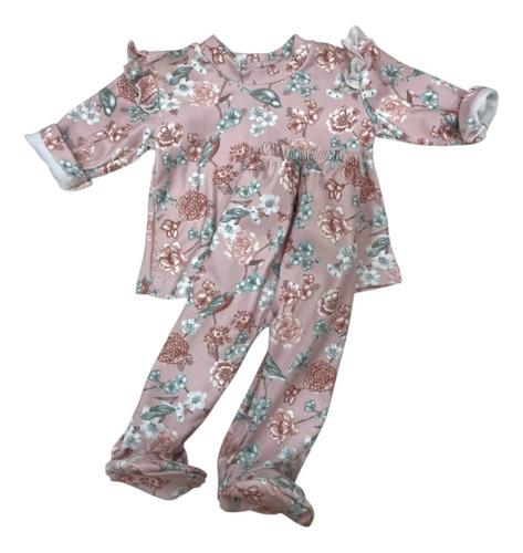 Conjunto Beba Recien Nacida 2 Piezas Algodon Frisado Set