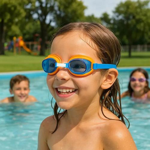 Antiparras Niños 3 A 6 Años Proteccion Uv Pileta Natacion 11