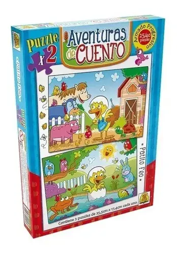 Puzzle Implás El Patito Feo 25 Y 40 Piezas 046