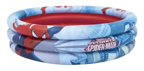 Pileta Inflable Redondo Bestway Marvel Ultimate Spider-man 98018 200l Multicolor 2