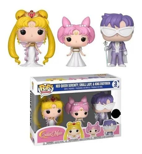 Funko Pop! Neo Queen Serenity Small Lady & King Endymion Set