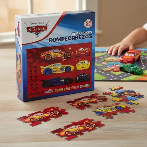 Rompecabezas Puzzle Cars Disney Pixar 35 Piezas Para Niños 6