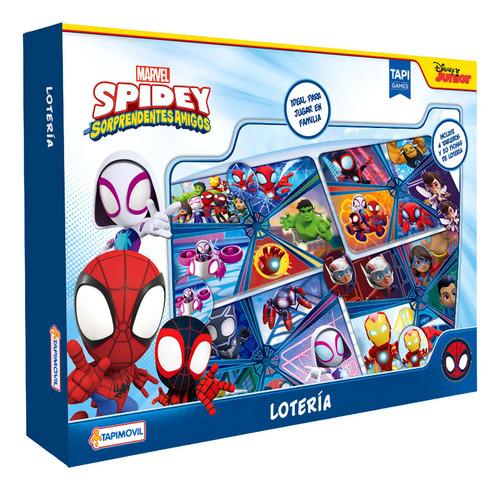 Loteria Marvel Spidey Spiderman Y Juego De Mesa