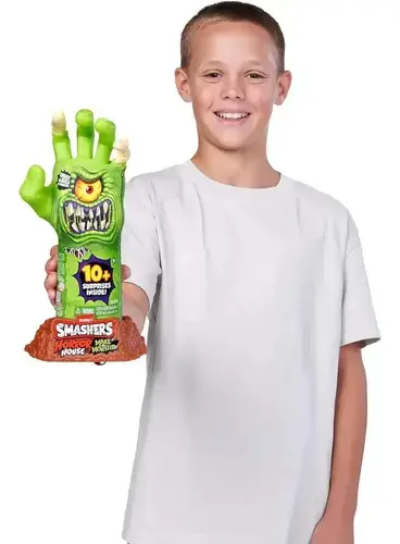 Smashers Mano De Monstruo Zombie 10 Sorpresas Lobo Horror 7
