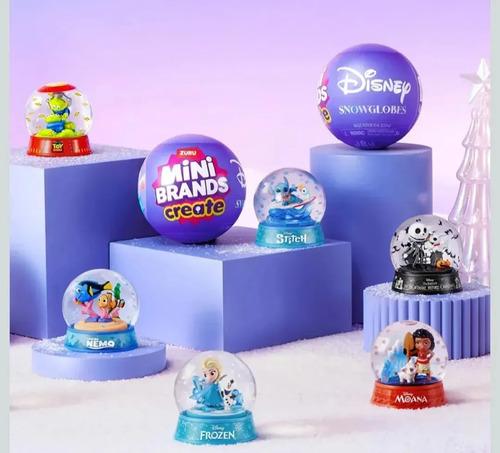 Mini Brands Snow Globes Disney Cápsula Bola De Nieve