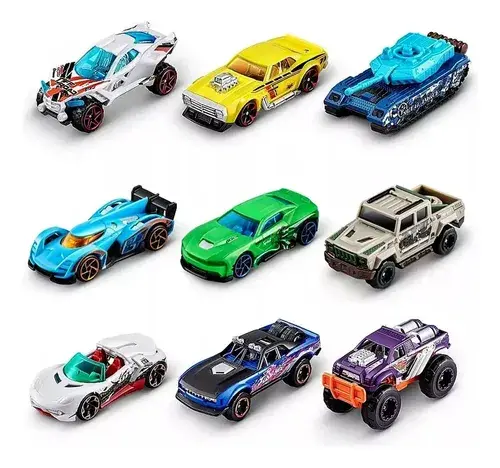 Combo Pista Tiburón Metal Machines Zuru Lanzador + 3 Autitos Gris 4