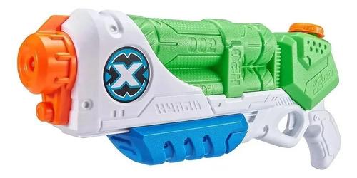Pistola Lanza Agua Zuru X-shot Typhoon Thunder Grande 40 Cm Verde Y Azul 5