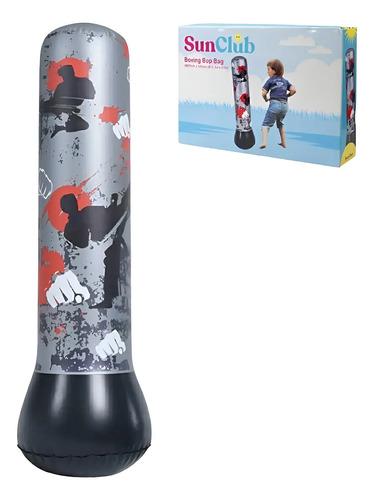 Puching Ball Inflable Juego Boxeo Infantil Extra Alto 120 Cm