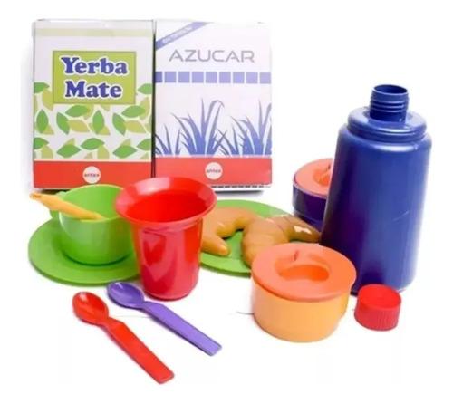 Canasta Set De Mate Juego Infantil Cocina Y Accesorios Antex 3