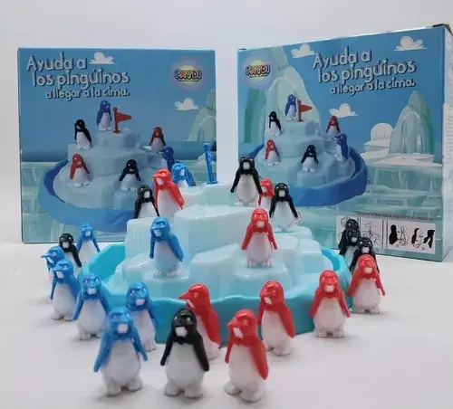 Juego De Mesa Pingüinos Torre De Hielo No Dejes Que Caiga 7