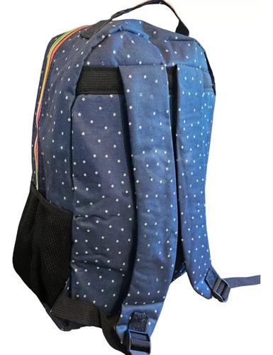 Mochila Escolar Nena Estrellas Brillante Primaria Impermable 12