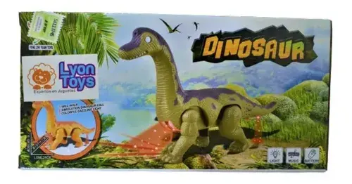 Dinosaurio Infantil Camina Hace Luces Y Sonido Robot Juguete 9