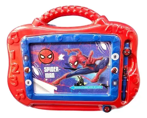Pizarra Mágica Spider-man Con Bolígrafo, Para Niños De 3 Años 2
