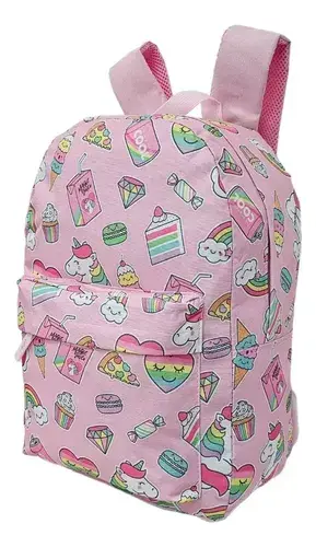 Mochila Escolar Dibujos Futbol Cohete Niños Primaria Grande 5