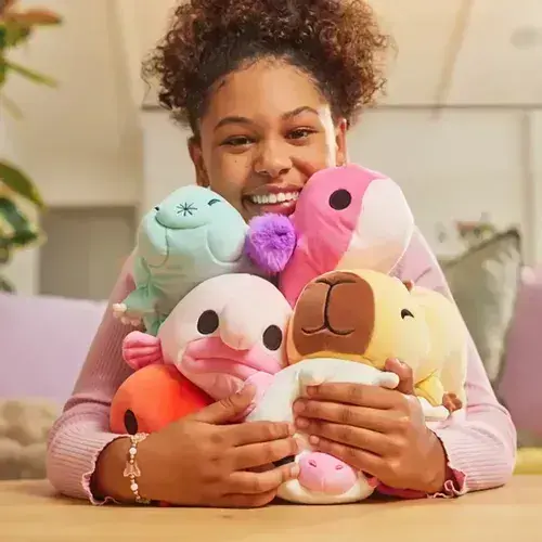 Peluche De Apego Hug A Lumps Pequeño Para Abrazar Animales Oso De Agua 6