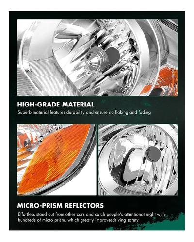 Faros De Scitoo Para Toyota Corolla 2003-2008 Cromados 6