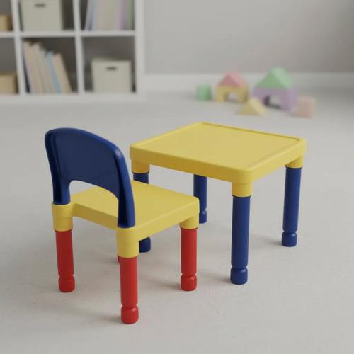 Silla Luni Desarmable Multicolor Armado Facil Luna Plast Multicolor Surtido 5