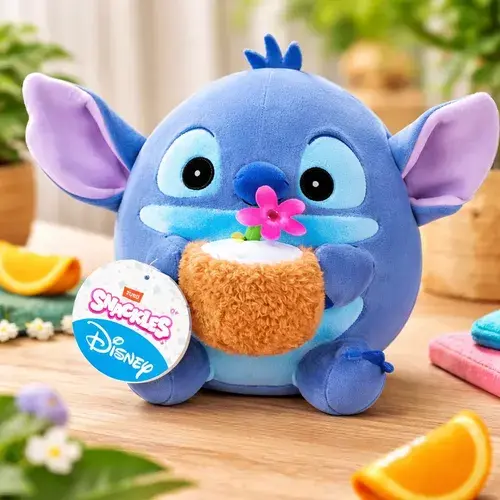 Peluche Snackles Disney 20cm Personajes Peliculas Kawai Zuru Stitch 10
