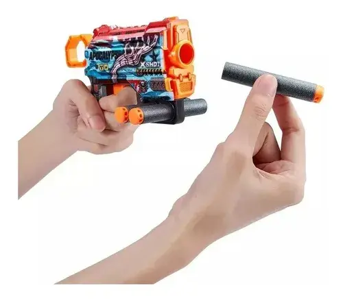 Pistola Lanza Dardos X Shot Skins Varios Diseño Arma Juguete Vs 2