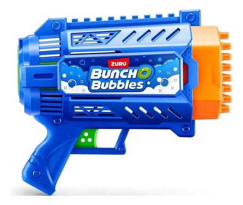 Burbujero Pistola Motorizada 7000 Burbujas X Minuto Bubble Azul 6
