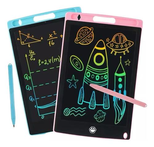 Tableta Pizarra Mágica Escritura Dibujo Trazo Multicolor 12  4