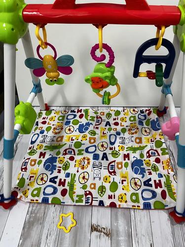 Bebe Gimnasio Con Alfombra Y Accesorios 2269 Antex Multicolor 5