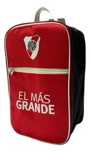 Bolso Botinero River Plate Botines Futbol Neceser Original Rojo 3