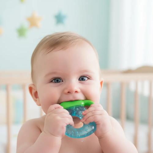 Mordillo Refrigerante Para Bebés Varios Modelos Baby Gus Agua Mamadera 3