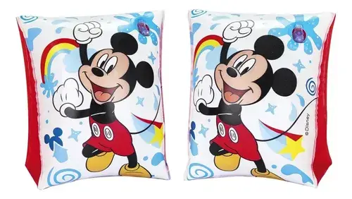 Bracitos Mickey Mouse Flotador Inflable Pileta Playa Niños Blanco