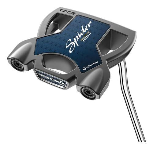Putter Taylormade Spider Tour S Doble Curva Golf 97 Cm Plateado Izquierda/derecha