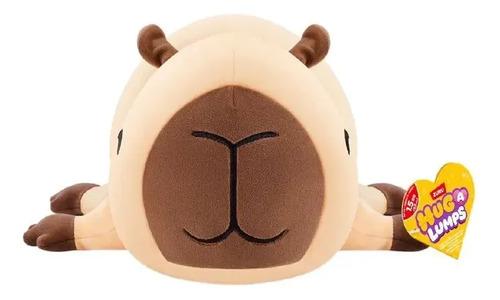 Peluche De Apego Hug A Lumps Mediano Para Abrazar Animales Carpincho 2