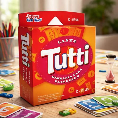 Cante Tutti Juego De Cartas Bontus Gimnasia Para El Cerebro 8